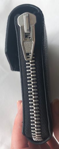 Alexander Wang black Quillon compact wallet