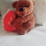 Teddy Bear Holding Love Heart Image 2