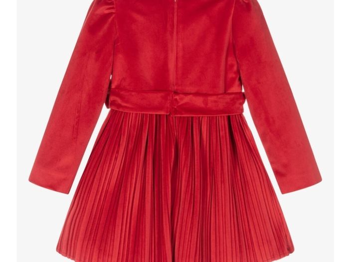 Age 3-4 Mayoral Red Velvet Dress (Christmas dress)