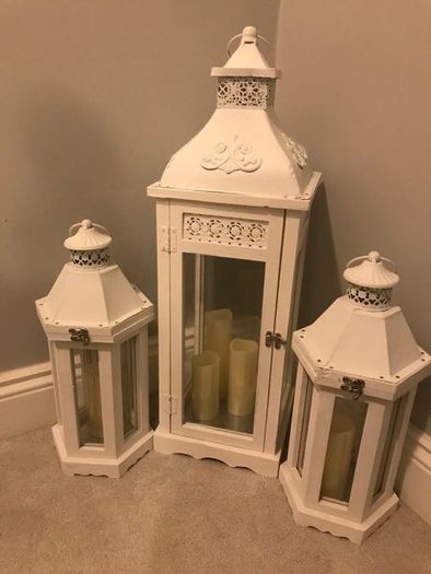 White Lanterns for Hire/Rent