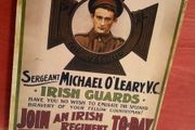 Ww1 Recruitment Notice Michael O Leary Vc Poster Ireland