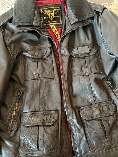 SuperDry leather jacket