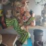 1970s Ceramic Hanging Clown Image 8