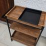 Giacob Metal Bar Cart Image 2