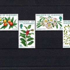 1978 Guernsey Christmas Commemorative Stamps Mint Never Hinged (MNH)