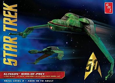 Klingon bird of pray model kit.