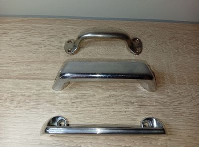 Small Collection Of Vintage Internal Car Door Handles Used Condition