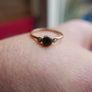 Vintage 375 sold Gold  9c Ring 0,8g Image 2