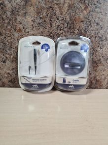 Sony walkman cradle BCR-NWU1 + remote control RM-NWS1 for NW-A1000 A3000 series