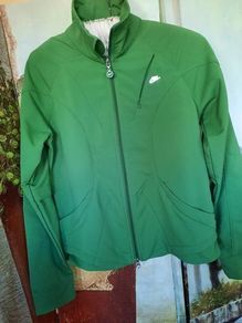 Emerald Green Nike Woven Track Top Size M UK 10/12