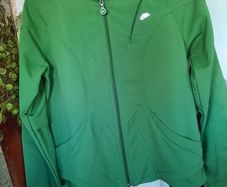 Emerald Green Nike Woven Track Top Size M UK 10/12