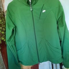 Emerald Green Nike Woven Track Top Size M UK 10/12