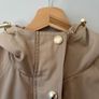 Michael Kors Beige Hooded Jacket Image 4