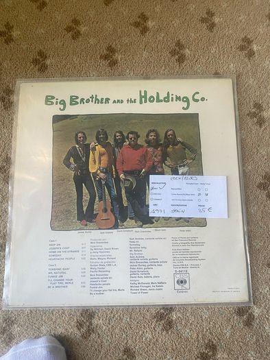 Big Brother and Holding Company  / Be a brother 1970