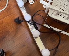 vanity lamp from Ikea