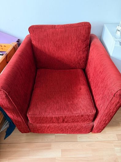 Sofa & single bed