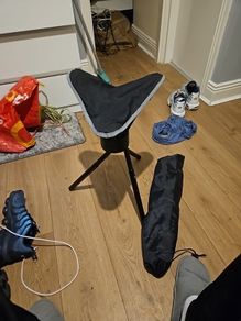 foldable fishing chair or camping chair