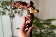 Unique Handmade Walking Stick, Deer Handle, Never Used