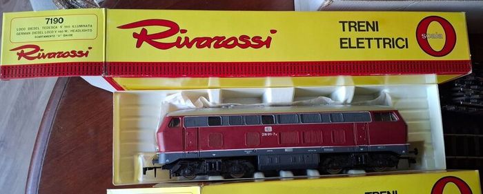 Rivarossi 7012 complete set O gauge 12v