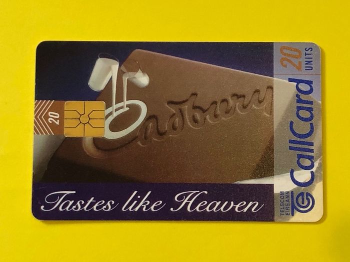Callcard 1182 Cadbury Tastes Like Heaven Different Chip Variations