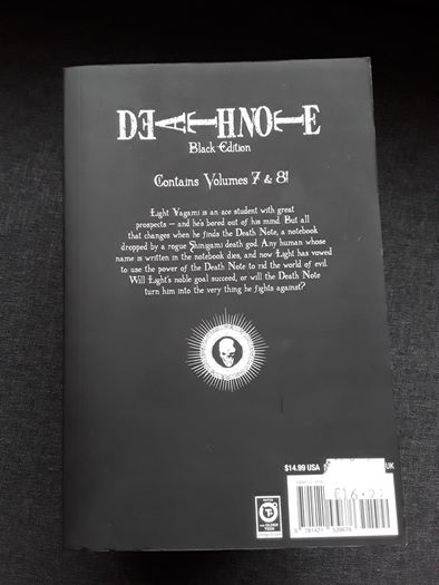 Death note black edition manga volumes 1-8