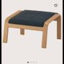 Poang Armchair with Footrest Image 3