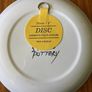 Signed MCM John Ffrench Arklow Pottery abstract plate 1962 Image 8