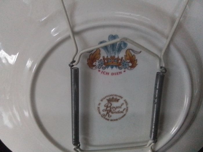 Three Royal Celebration Wedding Plates