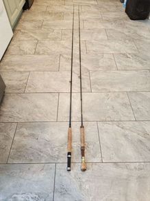 Fly rods and flies