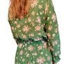Green Rose Print top/shirt Image 3