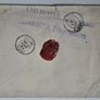 Stamp envelope. France 1889 Postal History Cover Berck-Plage Grand Hotel Lionroger Wax Seal Amiens. antique, 19th-century, mail, envelope, commerce, tourism, maritime, railway, train, transit, postmark, cancellation. Image 4