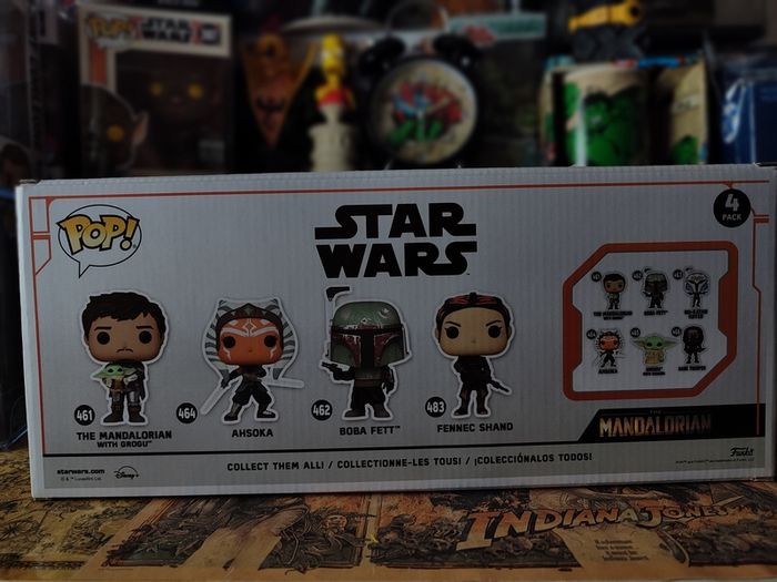 Star Wars The Mndalorian ! Special Edition 4-Pack ! 2022 ! Funko Pop Vinyl Figure !