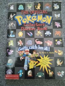 Vintage 1999 Official Pokemon Collector's Sticker Book