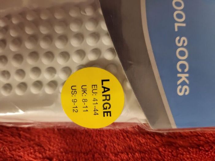 swim socks 3 pairs brand new sealed product