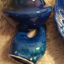 Achill Pottery, Scalloped platter, medium vase & posy vase Image 5