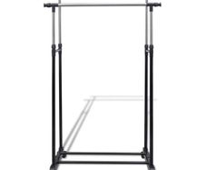 Double Rail Clothes rail with double adjustable rails