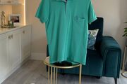 Boys Green Tommy Hilfiger Polo Shirt