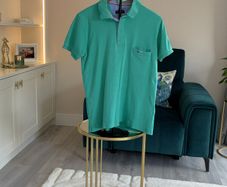 Boys Green Tommy Hilfiger Polo Shirt