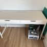 IKEA ALEX Desk 132x58cm White Image 3