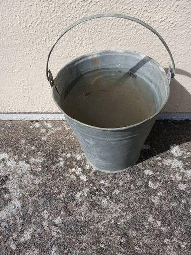 Galvanised bucket