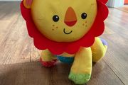 Fisher Price crawling along lion