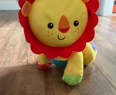 Fisher Price crawling along lion