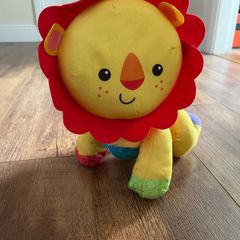 Fisher Price crawling along lion
