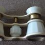 vintage Binoculars with leather case made in Russia Image 6