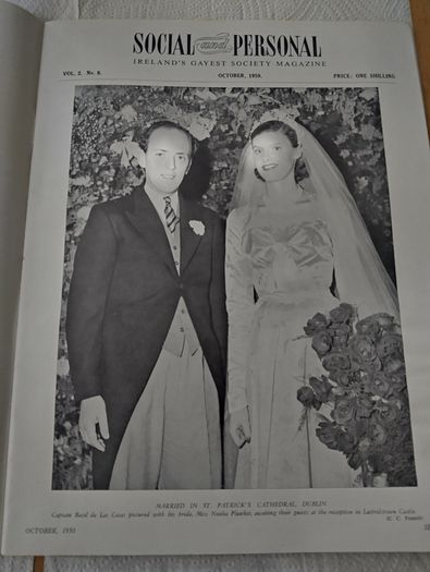 Social & Personal original magazine from 1950.