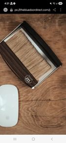 Table Brush & Tray in Beechwood or Thermowood
