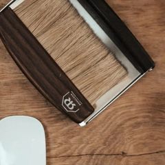 Table Brush & Tray in Beechwood or Thermowood
