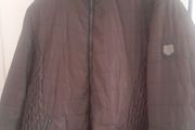 ladies winter paco chocolate brown hooded coat