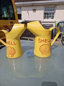 Shell oil despensers