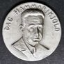1905-1961 Dag Hammarskjold .999 silver Medal, Hero of Peace (34.3 Grams) Image 2